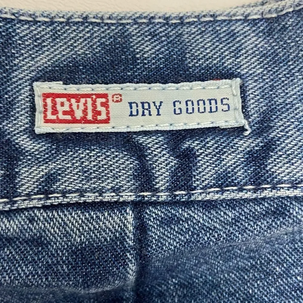 Levi’s Dry Goods Side Zip Denim Shorts